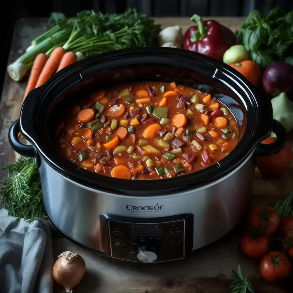 Gluten free crock pot recipes on kitchen counter