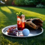 served transfusion cocktail outdoors