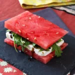 watermelon feta arugula sandwich the freshest viral recipe for summer lg 484391p819850
