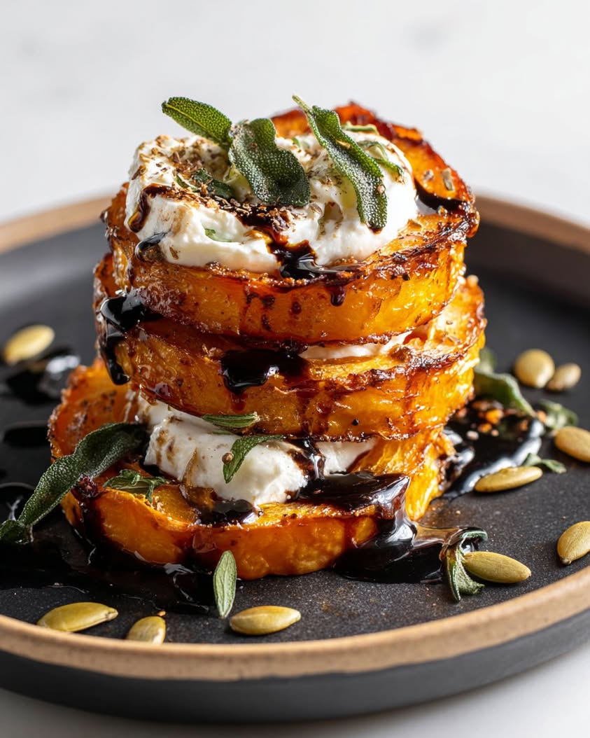 golden butternut burrata sage
