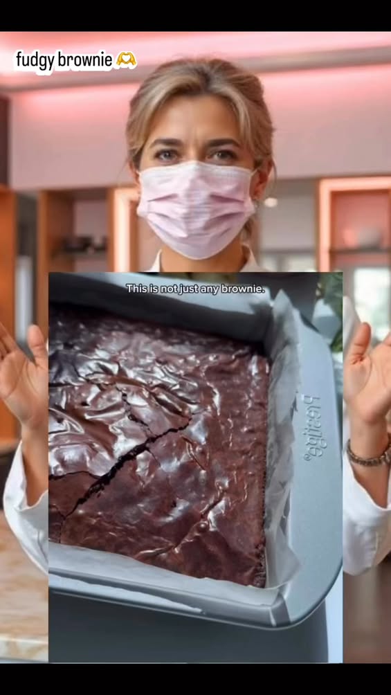 perfect crinkled top brownie