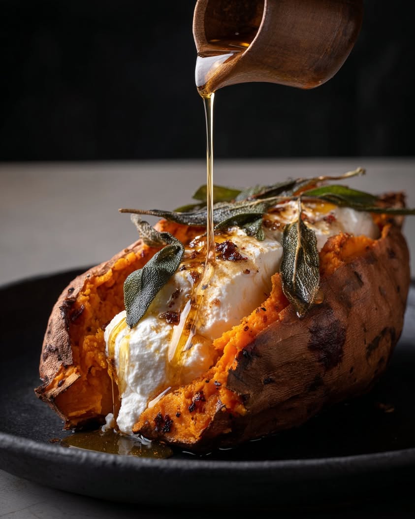 sweet potato surprise feta sage
