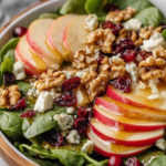 apple walnut cranberry salad