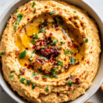 easy sun dried tomato hummus
