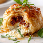 feta lava puff pastry bomb