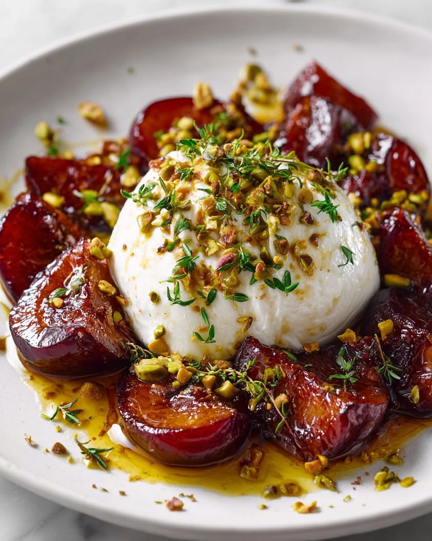 golden hour burrata bliss