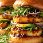 pistachio crusted halloumi burgers