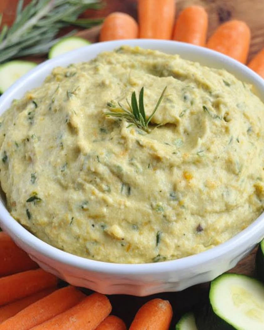 roasted zucchini hummus recipe