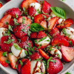 balsamic strawberry caprese recipe