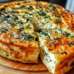 cottage cheese spinach crustless quiche
