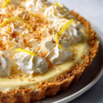 creamy lemon coconut pie