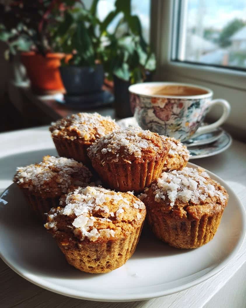 gingerbread cottage cheese muffins