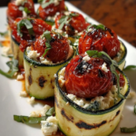 grilled zucchini rollups lemon ricotta