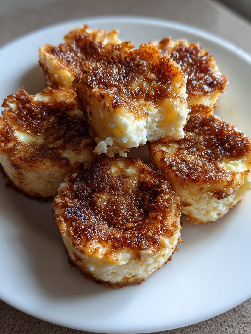 mini cottage cheese apple bites
