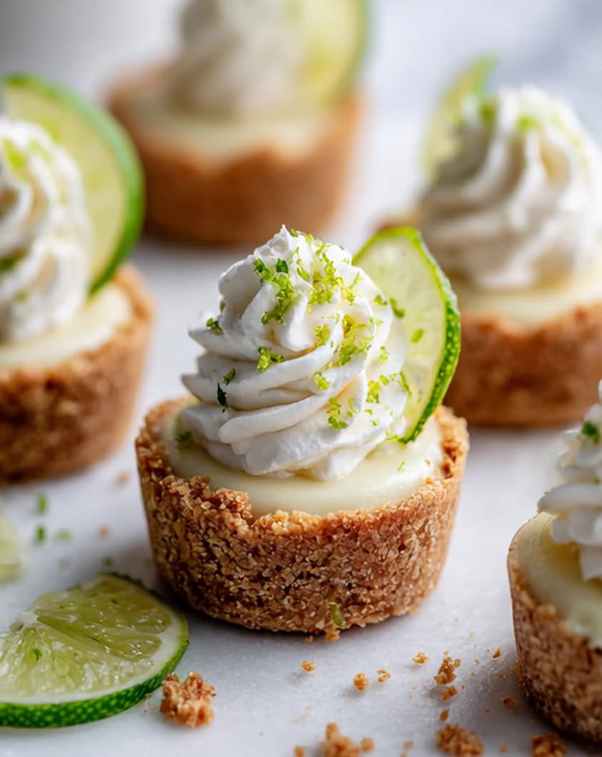 mini key lime pie bites