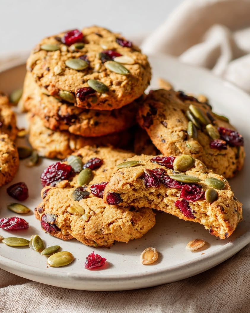 pumpkin seed cranberry crunch