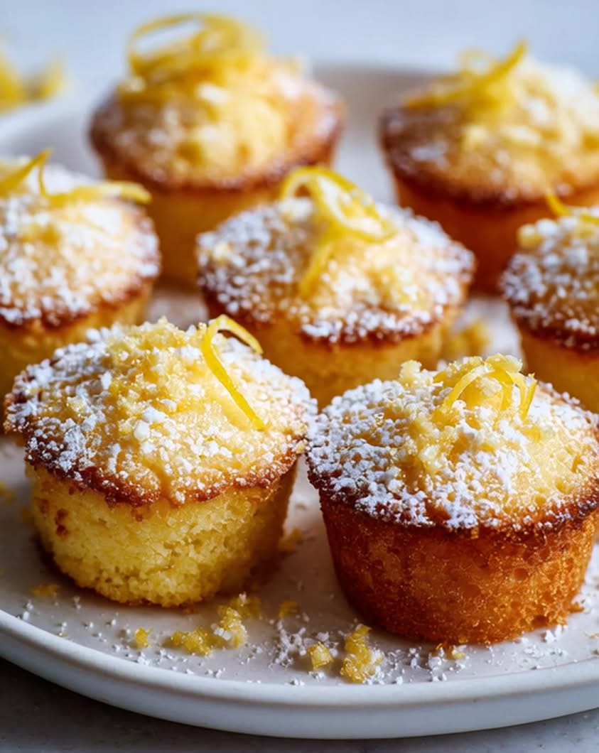 ricotta lemon olive oil cakes