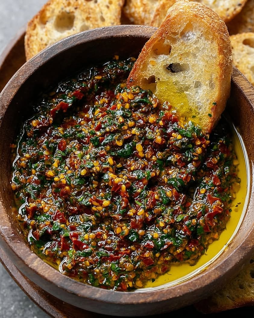 sun dried tomato bread dip