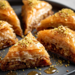 walnut fig baklava diamonds