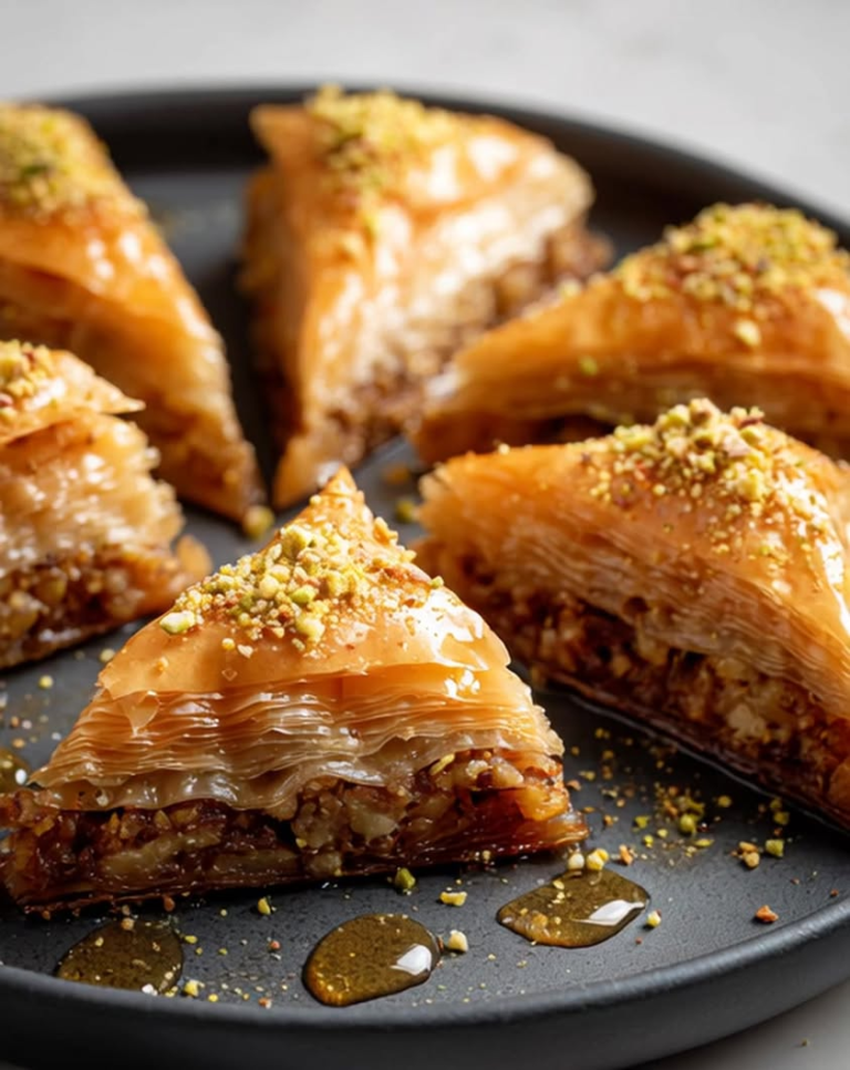 walnut fig baklava diamonds