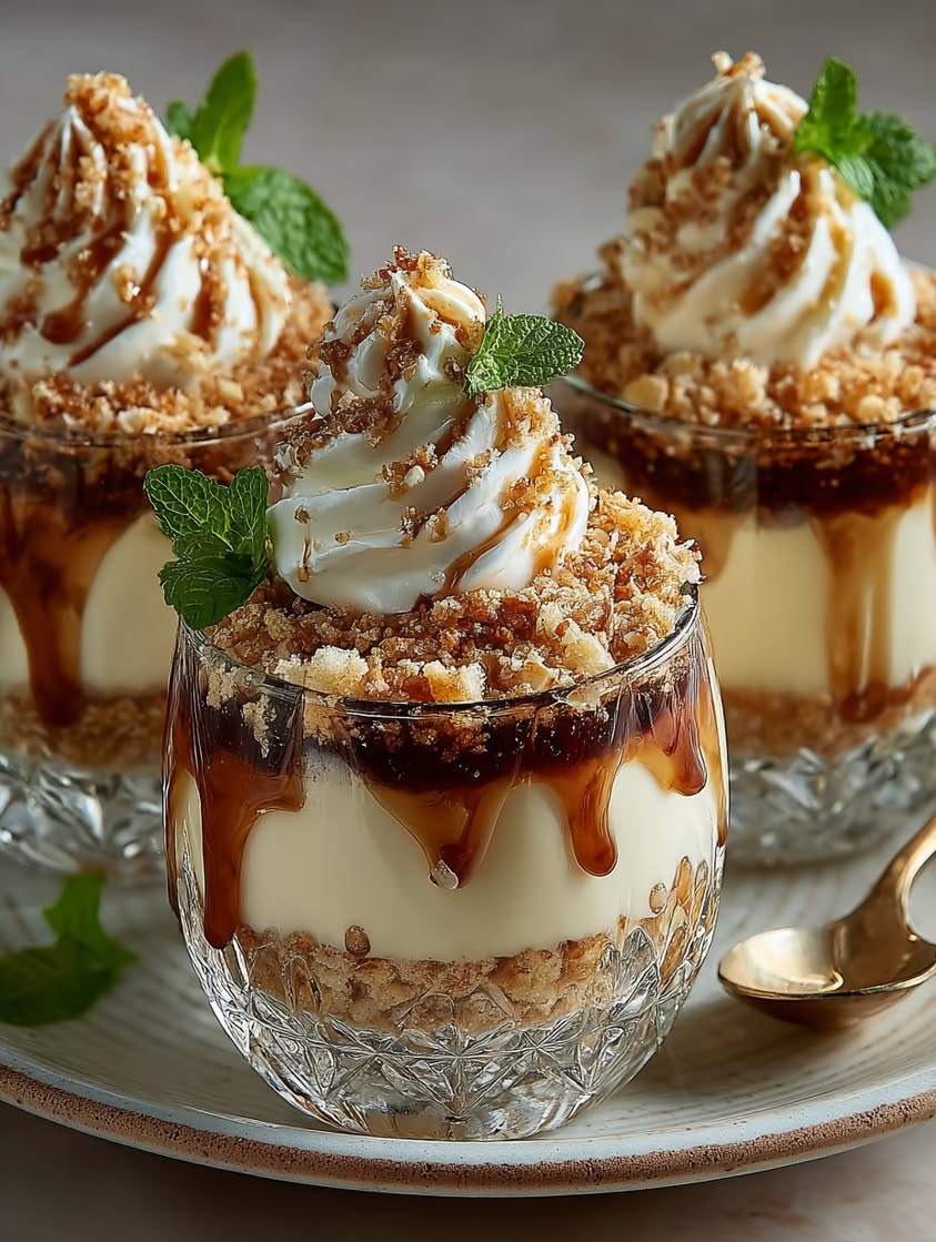 amarula koeksister mousse cups