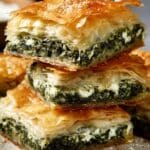 authentic greek spanakopita spinach feta