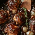balsamic fig chicken thighs