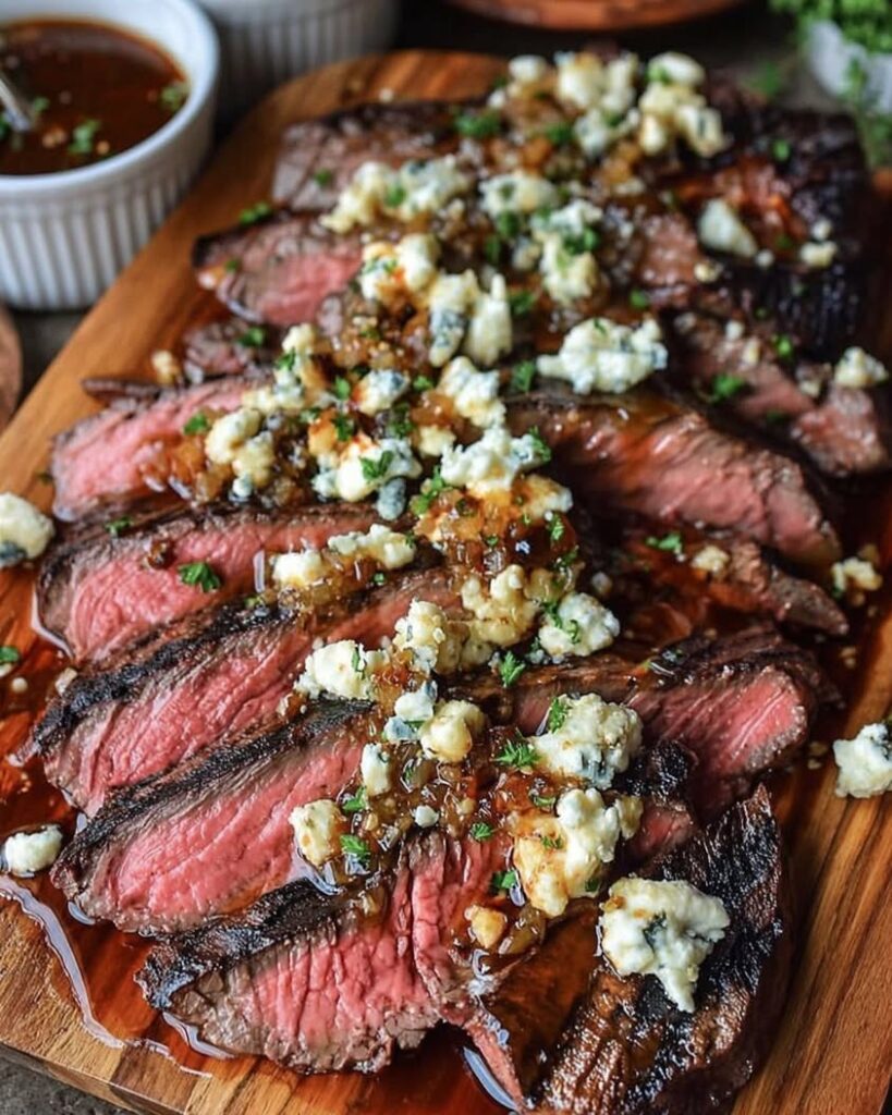 balsamic marinated flank steak 1