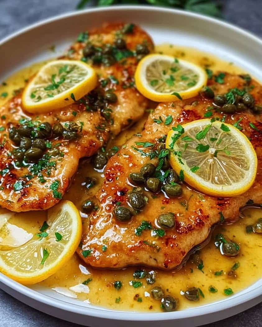 chicken piccata lemon capers 1