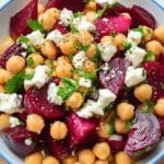chickpea beet feta salad 1