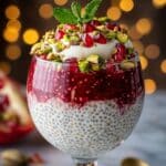 christmas ricotta chia pudding