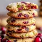 cranberry pistachio bliss cookies