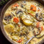 creamy artichoke vegetable soup