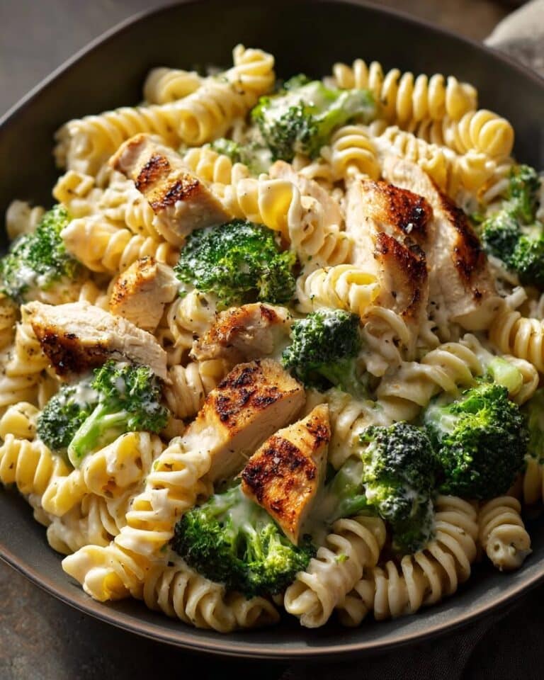 Creamy Chicken and Broccoli Rotini Pasta Recipe for Busy Weeknights