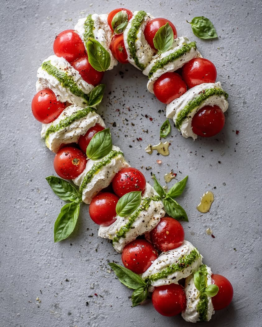 creamy holiday wreath cheese ball