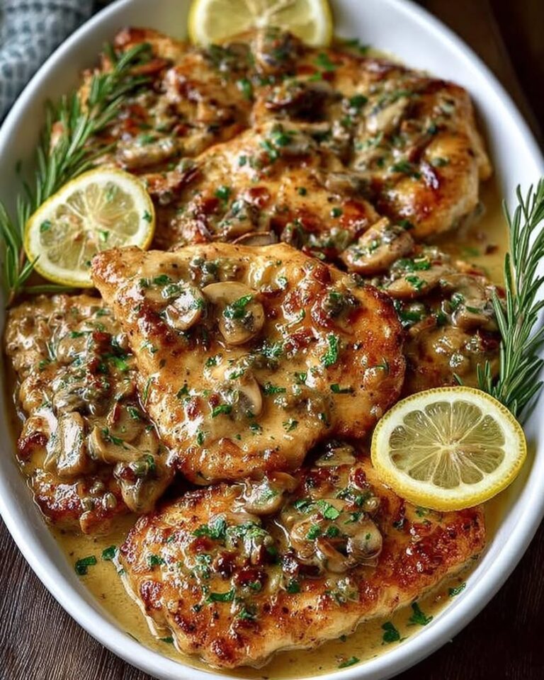 creamy lemon chicken skillet