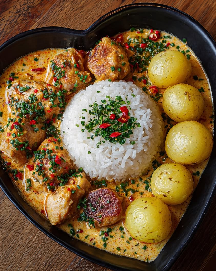 creamy paprika chicken baby potatoes