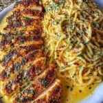 garlic parmesan chicken spaghetti 2