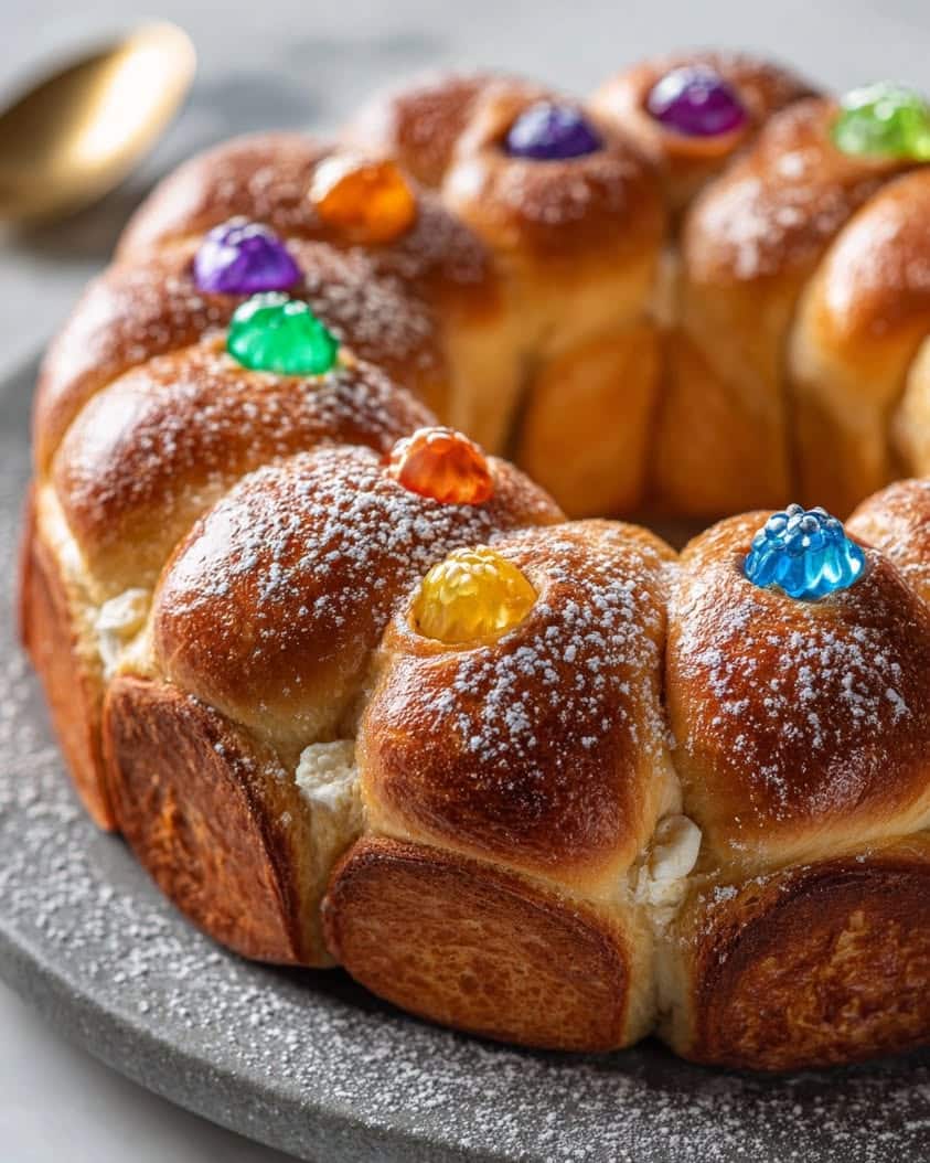 golden bread ring hidden surprise
