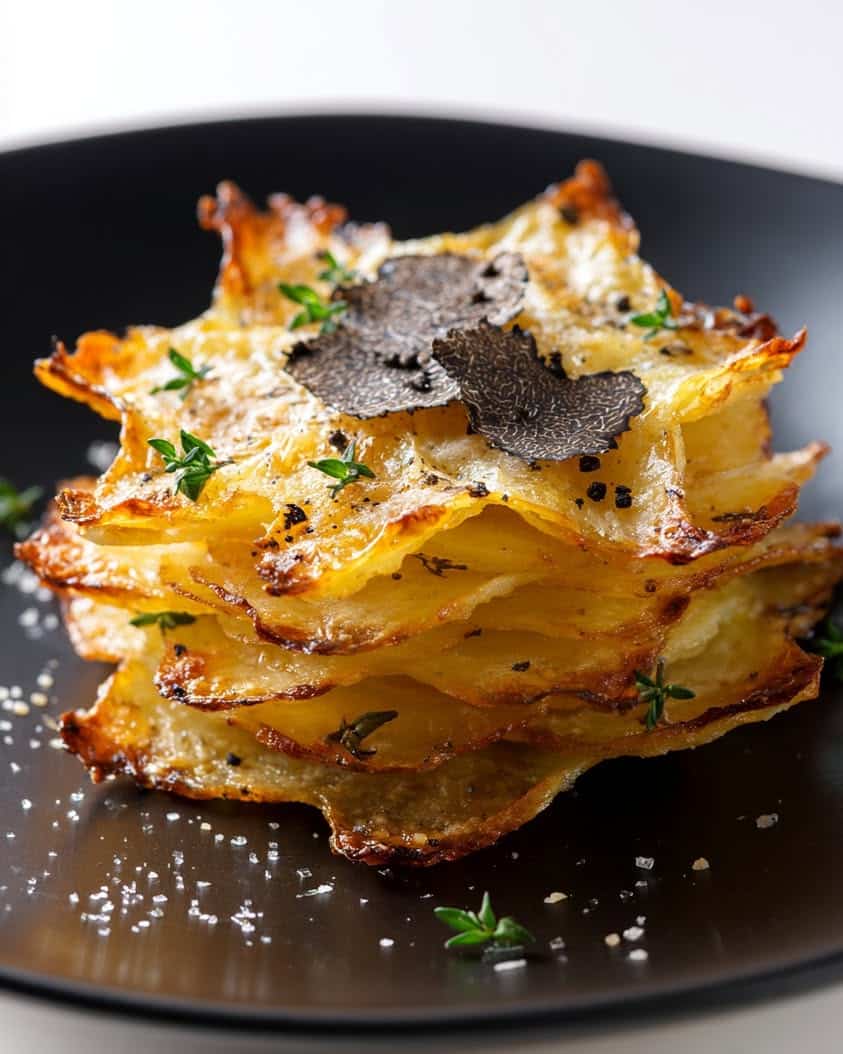 golden potato stars truffle parmesan
