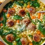 homemade italian wedding soup 1