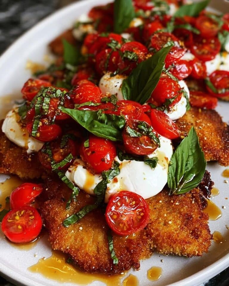 italian basil chicken cutlets burrata 1
