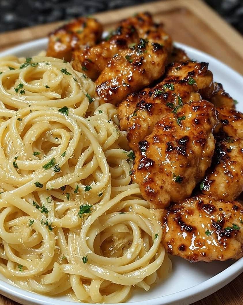 lemon garlic butter chicken pasta