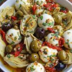 marinated mozzarella artichokes olives 2