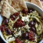 mediterranean baked feta appetizer 2