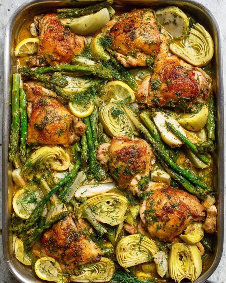 mediterranean chicken artichokes asparagus