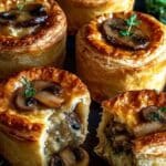 mini mushroom gruyere pot pies 1