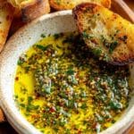 olive oil dip warm bread