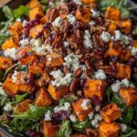 roasted sweet potato feta salad 1