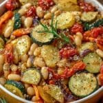 rustic roasted vegetable bake 1